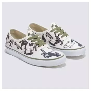 Barnes Artist Collection Boleyn Authentic Marshmallow Olive Green Vn0009pvdor1 225