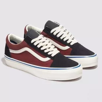Barnes Galleria Public Vans Mte Old School Бордовый Timeworld VN000CY2MDB burgundy/220