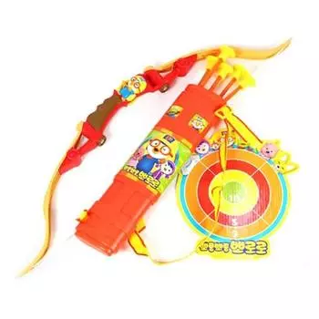 Barney Land Pororo Archery, 1Популярные корейские куклы и игрушки