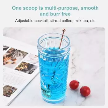 Барные инструменты многоразовые полированные разноцветные для коктейлей напитки мешалки для коктейлей палочки необычные долговечные мешалки серебряный