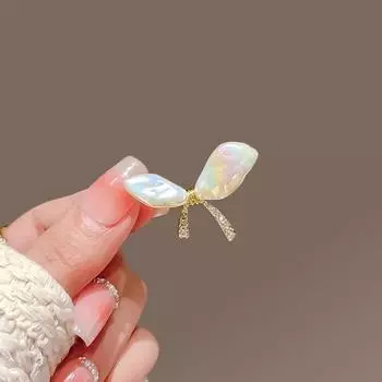 Барочная жемчужина брошь-бант женский дизайн Sense Niche Pin изысканный высококачественный корсаж одежда анти-свет пряжка