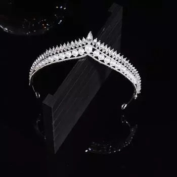 Барочный орнамент невесты, корона из сплава, свадебные аксессуары, украшение на день рождения, корона, детские аксессуары для волос, головной убор серебряный