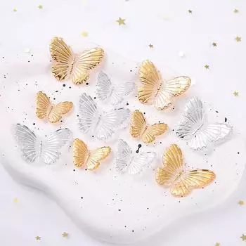 Baroque Butterfly Resin Hairpin DIY Jewelry Accessories Cream Glue Set