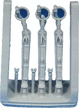 Barracuda Studio Spitfire control stick late model 3 pieces plastic model parts BRAR72516 1/72