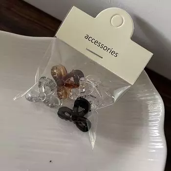 Barrette Small Hairpin Mini Hair Claw Set Girl Hairpin Set Cute Side Clip Women Hair Accessories A