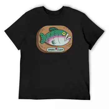 Barry Cuda Big City Greens Rural Style T-Shirt Kawaii Clothes Quick-Drying Heavyweights Plain T Shirts Men S белый