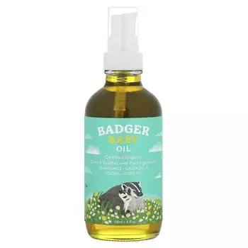 Барсук, Детское масло, 4 жидких унции (118 мл)