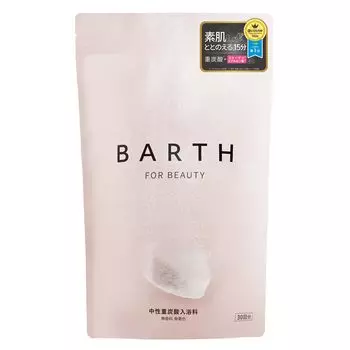 BARTH Bath Нейтральная формула для ванны с бикарбонатом BEAUTY 90 таблеток Увлажняющий коллагеновый гиалуроновый раствор для ванны без запаха (30 порций) [Красота и косметика]