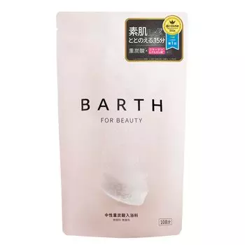 BARTH Bath Нейтральная формула для ванны с бикарбонатом BEAUTY 30 таблеток Увлажняющий коллагеновый гиалуроновый раствор для ванны без запаха (10 порций) [Красота и косметика]