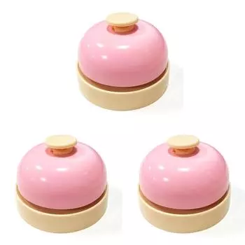 Bartheke klingelt, einzelne Glocke, Restaurant-Bestellglocke, niedliches Babyspi