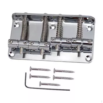 Бас-бридж электрогитара фиксированный профессиональный легкий металлический струнодержатель седла