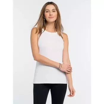 Base Clothing European and American plus Size Women s Clothes 23 Spring and Summer New Products Can Be Worn inside and outside Easiest for Match 330 White M