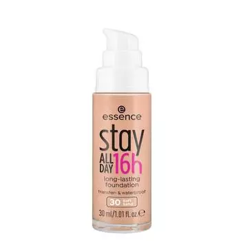 Base de Maquillage Crmeuse Essence Stay All Day 16H 30-soft sand (30 ml)