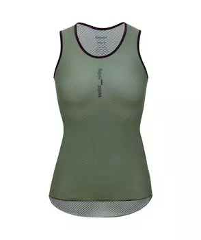 Base Layer Sleeveless Shirt Sleeveless Mesh Fabric Moisture Wicking Elastic Green BW65GLLLIEVE [Santini] Women s [LIEVE] (XL Size) [Genuine Product] зелёный
