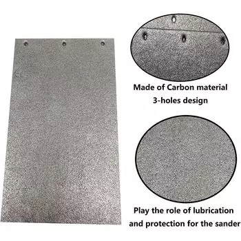 Base Plate Pad Pad Workshop Base Belt Sander Carbon Plate Pad