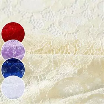 Базовая рубашка Одежда Ткань Бегония Ткань Кружево 1m белый