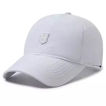 Baseball Cap Men s 2025 New Arrival Spring and Summer Quick-Drying Hat Outdoor Casual Peaked Cap K-style Outdoor Sunshade White