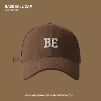 Baseball cap Men s wide brim three-dimensional embroidery cap Big head circumference Hard top sun visor Casual baseball cap Adjustable (56-60) hard top