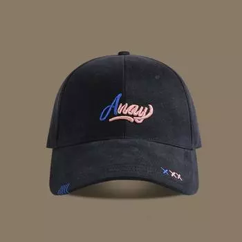 Baseball Cap Peaked Cap Female Spring & Fall Hard Top Wide Brim High Skull Top Easiest for Match Fashion Deep Top Show Face Small 2024 New Arrival Black Adjustable