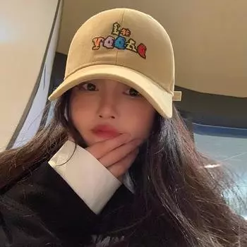 Baseball cap women s 2024 four-season new big head circumference shows a small and versatile face, deepens and increases the versatile cap men normal head circumference (54-60cm) хаки