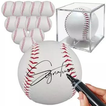 Baseball Signed Ball Hardball Baseball Ball Signed Baseball Ball Hardball Graduation Souvenir Message Club Activities Professional Baseball Official