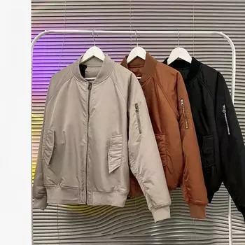 Бейсбольная форма осень-зима новый стиль свободный хлопковый пиджак для мужчин M