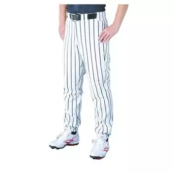 Baseball Wear Striped Long Loose Pants UP002LL White x Navy Japan O to Japanese size [SSK] [Men s] Men s (1070) (equivalent 2L)