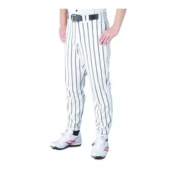 Baseball Wear Striped Long Pants UP002L White x Navy Japan M to Japanese size [SSK] [Men s] Men s (1070) (equivalent M)