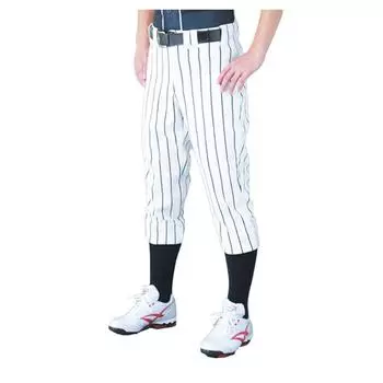 Baseball Wear Striped Regular Pants UP002R White x Black Japan L to Japanese size [SSK] [Men s] Men s (1090) (equivalent L)