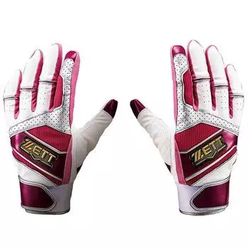 Baseball Z Limited Batting Gloves Batting Gloves Both Hands Washable Single Belt Soft Baseball Grass Baseball Batting Gloves General Use Adults