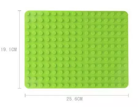 Baseplate Collection, Assembled Building Block Baseplate Highway Baseplate Building Block Wall Right Angle Special Baseplate Rounded Corner Baseplate 51*25.5CM