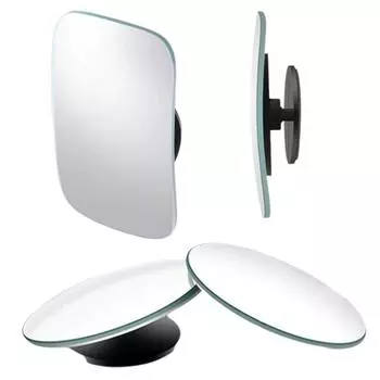 Baseus 2 шт. Автомобильное зеркало заднего вида с полным обзором на 360 градусов, водонепроницаемое, широкое, автоматическое слепое зеркало заднего вида G1B1 Round-2pcs
