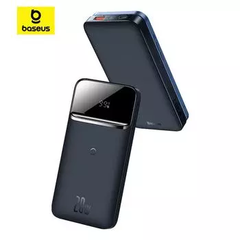 Baseus Magnetic Wireless Fast Charging Power Bank 10000 мАч 20 Вт для iPhone
