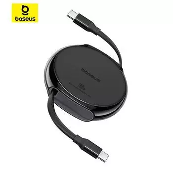 Baseus Pathfinder Series Free2Draw Кабель для быстрой зарядки данных типа C — Type-C, 100 Вт фиолетовый