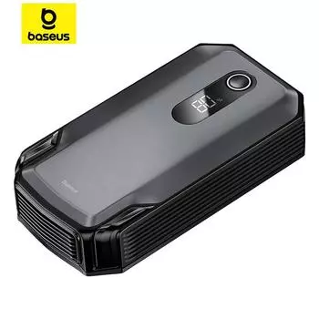 Baseus Super Energy Max автомобильное пусковое устройство 10000mAh-20000mAh ток 2000A, автомобильный инвертор зарядное устройство преобразователь розетка ЕС источник питания, автомобильный аккумулятор