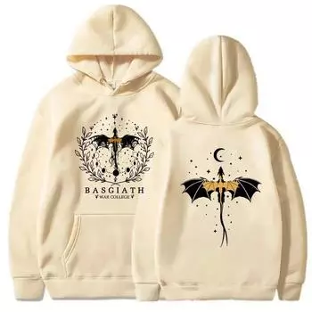 Толстовки Basgiath War College Cotton Hoodies XS бежевый