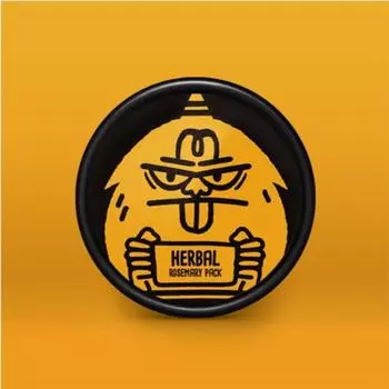 Bash Herbal Pack Натуральная ежедневная смываемая маска для кератоза пор кожи Успокаивающая кожа Уход за текстурой кожи, 1 упаковка