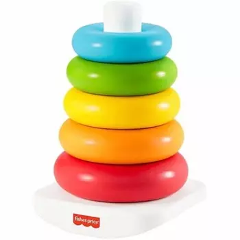Башня Mattel Fisher Price Yularin (Eco) [6 месяцев и старше] [Обучающая игрушка] [Подарок] GYW19