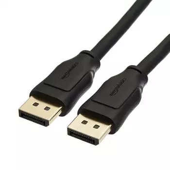 Basic Composite Cable 8K Display Port Cable 1.4 Standard HDR Compatible 8K@60Hz 4K@120Hz 3m Black