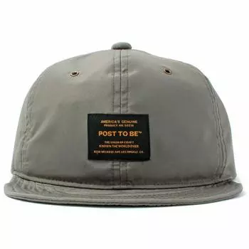 Basic Enchi Post To Be Tag Duspo Cap Umpire Cap Water Repellent Grade 5 UV Protection Free Size Olive 99.9% UPF50+ оливковый