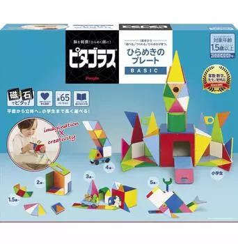 BASIC Inspiration Plate 1 and a half years You can and grow Pythagoras® [From old] play, create, inspiration.