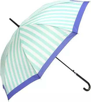 Basic Standard Long Cute Leather Jump Fiberglass Bone Mint Umbrella, Women s, Design, Stylish, Handle, 58cm, One-Touch Umbrella, Durable, Windproof,