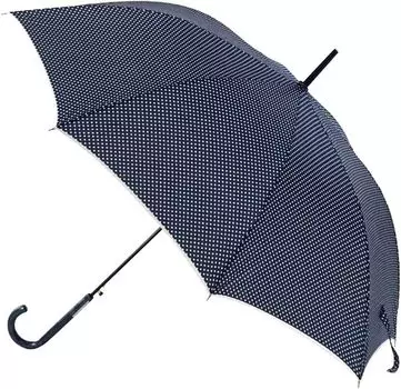 Basic Standard Long Simple Jump Glass Fiber Long Navy Umbrella, Women s, Stylish, Design, 60cm, One-Touch Umbrella, Durable, Windproof, Bones,