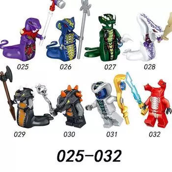 Basilisk Series Legion Ninjago Building Blocks Minifigures Toy Set Bagged, Height: 4 cm