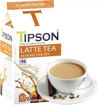BASILUR TEA Чай Молочный Миндаль Тайский Чай ТАЙСКИЙ Чайный Пакетик 1 шт [Черный Чай] (МИНДАЛЬНЫЙ ЧАЙ) [24_месяца_и_более]