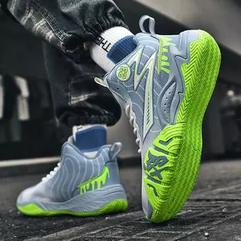 Basket Mandarin Duck Двухцветные баскетбольные кроссовки для мужчин и женщин Пары Подростки Студенты Кроссовки для детей Старшего возраста Ботинки из цемента 35