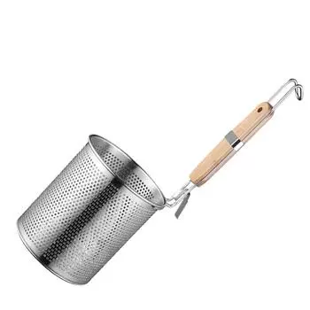 Basket Stainless Steel Colander Skimmer Spoon Noodle Strainer Filter Dumpling Kitchen Supplies Food 40x14x14cm