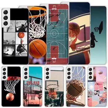 Basketball Basket Sports Soft Case For Samsung Galaxy M12 M21 M30S M31 M32 M51 M52 Phone Cover Note 8 9 10 + 20 Ultra J4 J6 Plus Samsung M11