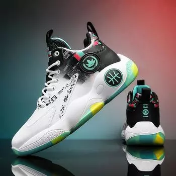 Basketball men s shoes spring and summer new men s trend sports shoes platform sports students running shoes youth casual shoes 39