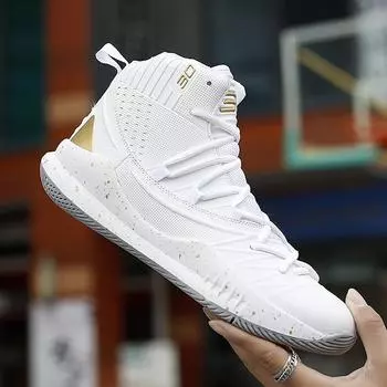 Баскетбольные кроссовки для мужчин, амортизирующие спортивные кроссовки, легкие кожаные баскетбольные кроссовки, высокие баскетбольные ботинки, женская обувь 36